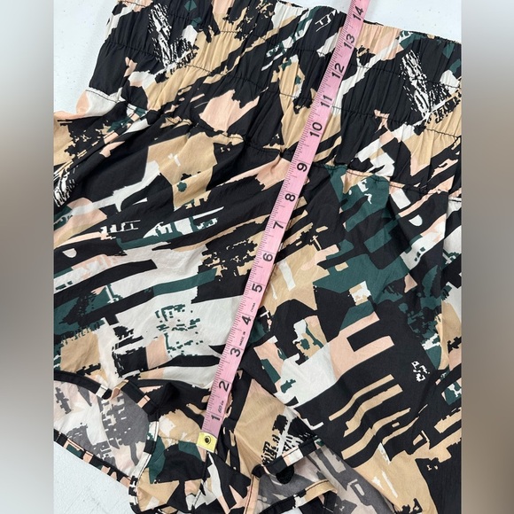 Free People Movement The Way Home Shorts Stroke of Luck Print High Rise Running - Picture 9 of 15